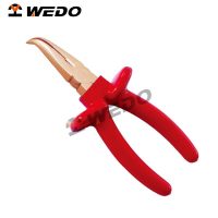 Dipped Pliers, Round 45 Degree Bent