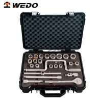 Stainless 1/2" Dr.Socket Set 24-tlg.