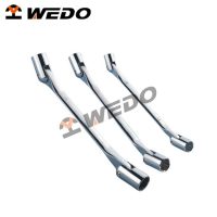 Double flexible Socket Wrench in mirror finish