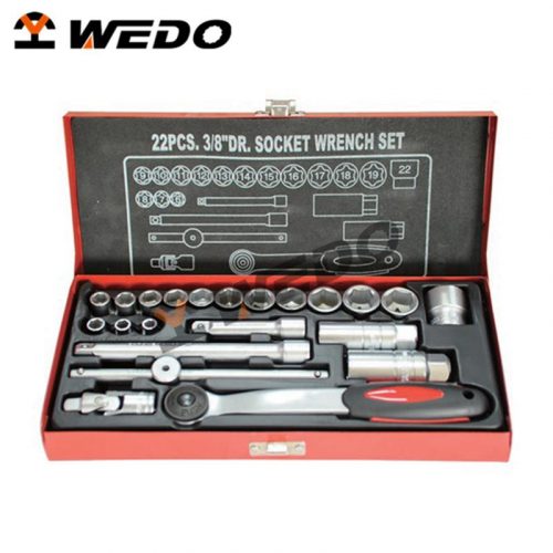 22-tlg. 3/8" Dr.Socket Wrench Set
