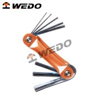 8pc Folding Hex Key Set